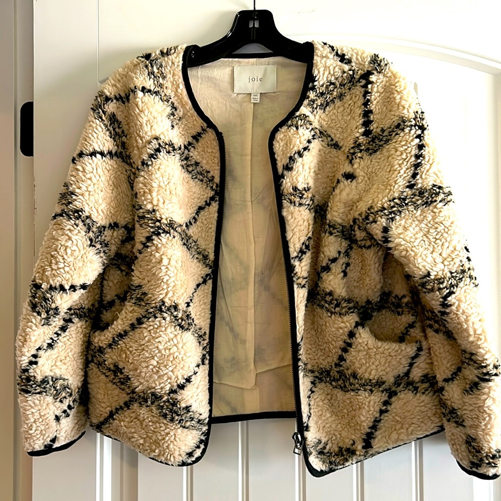 Joie Zip Sweater with Pockets, Size XXS